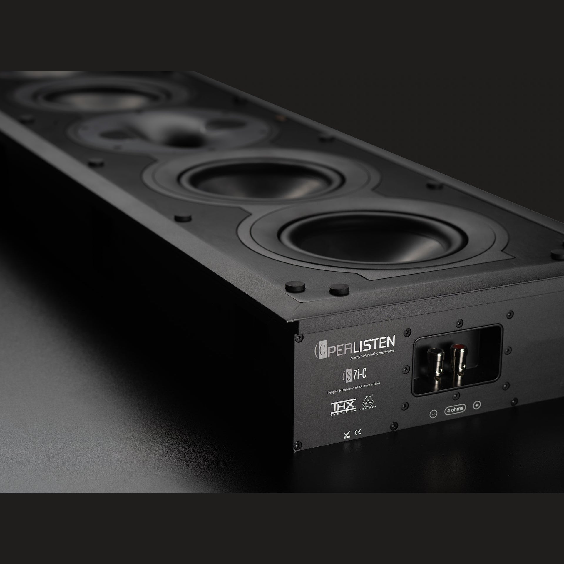 Perlisten Audio S7i-C In Wall Center Speaker-thumbmail-3