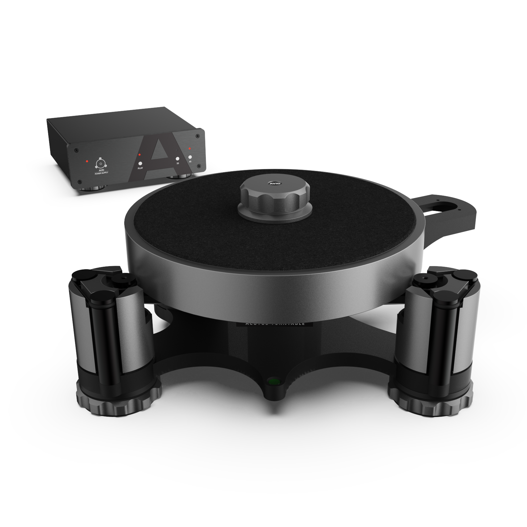 AVID HiFi Acutus Dark Iron Turntable