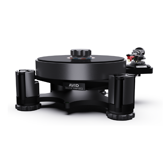 AVID HiFi Acutus Dark Iron Turntable with Mat and Clamp Upgrade-thumbmail-2