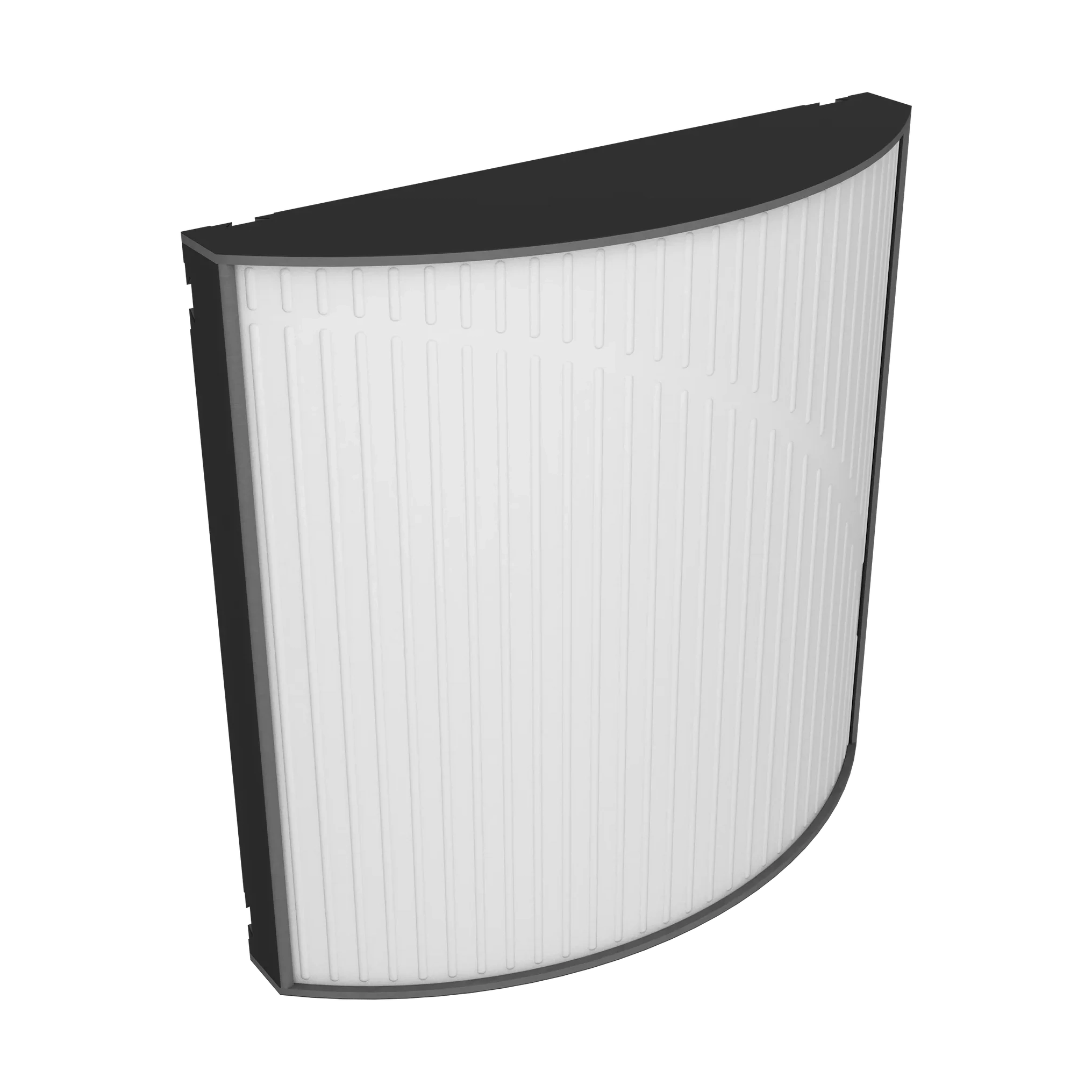 Vicoustic Cinema Round Ultra VMT Sound Absorbing Acoustic Panel in Natural White and Black Matte