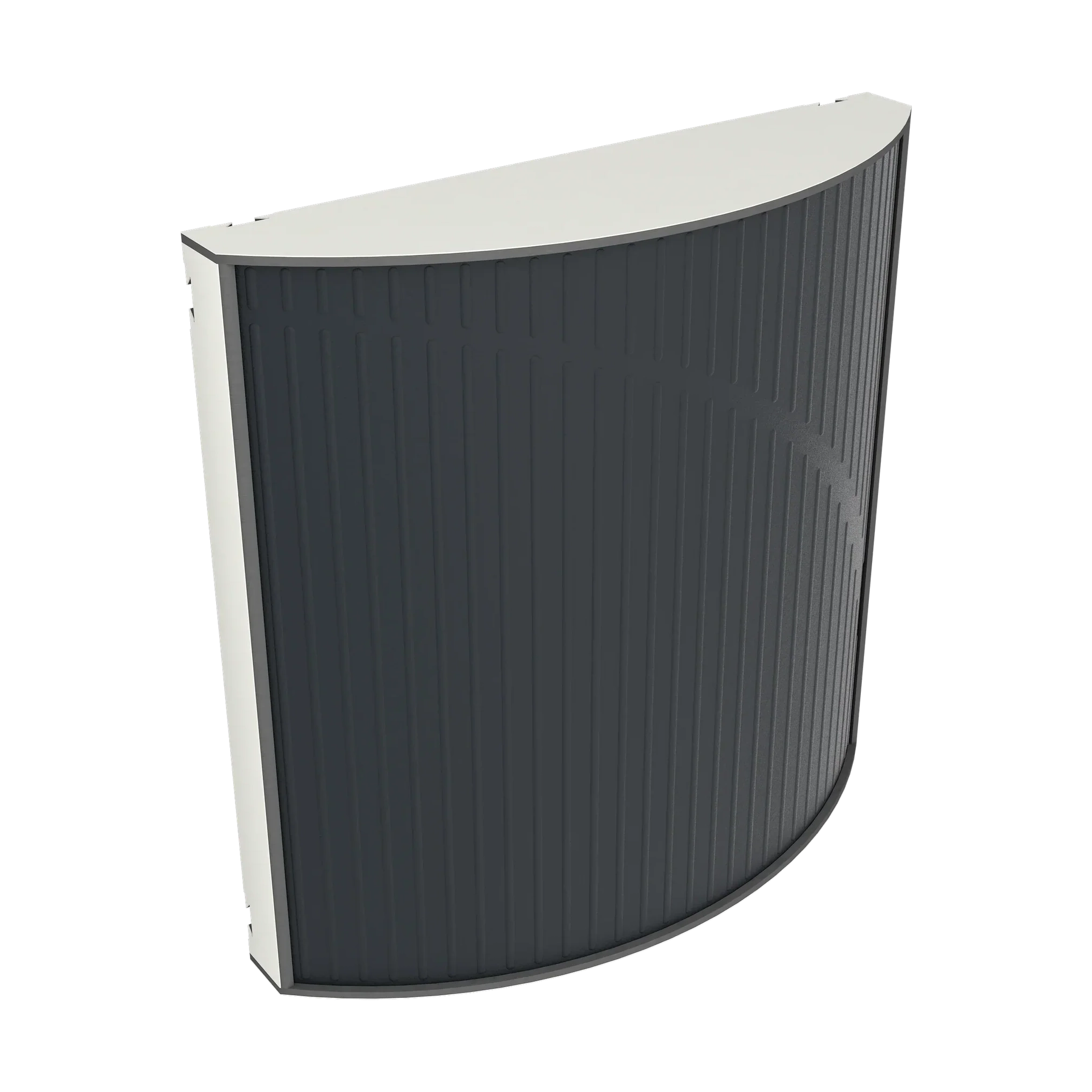 Vicoustic Cinema Round Ultra VMT Sound Absorbing Acoustic Panel in Black and White Matte