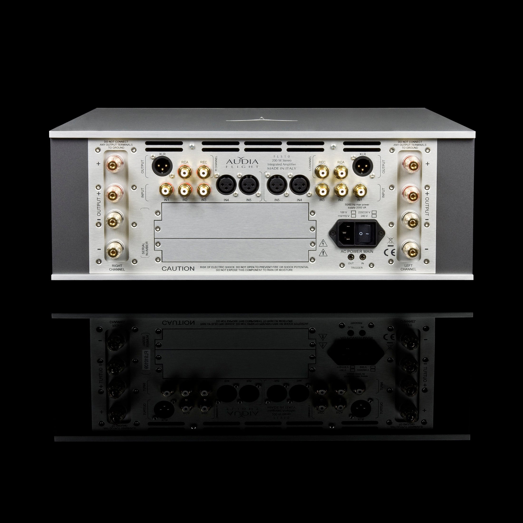 Audia Flight FLS 10 Fully Balanced Stereo Integrated Amplifier w/ Phono and DAC Boards-thumbmail-3