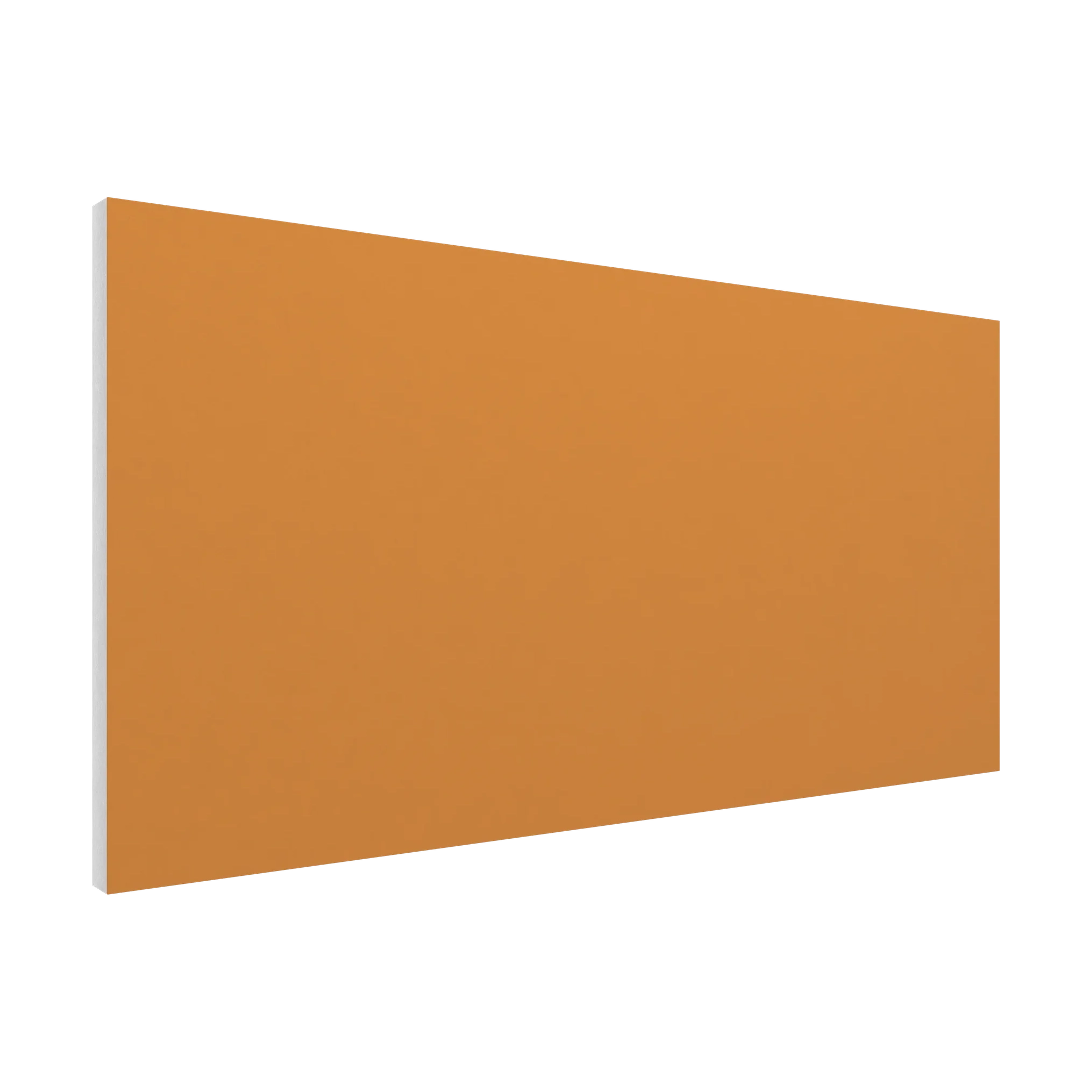 Vicoustic Flat Panel VMT 120cm Colors 40mm Sound Absorbing Acoustic Panel in Pumpkin Orange