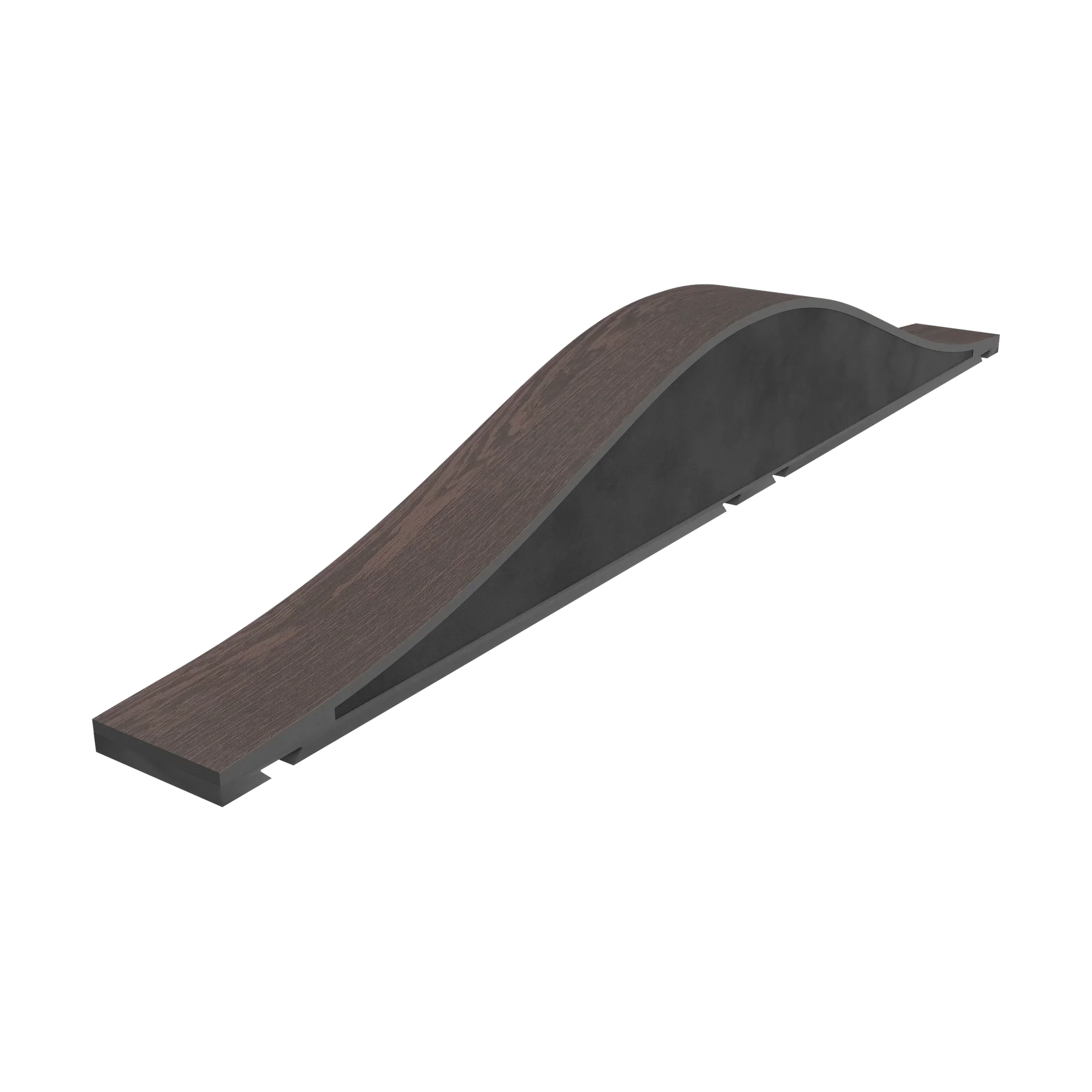 Vicoustic Flexi Wave Ultra Hybrid Sound Absorbing and Diffuser Acoustic Panel in Dark Wenge