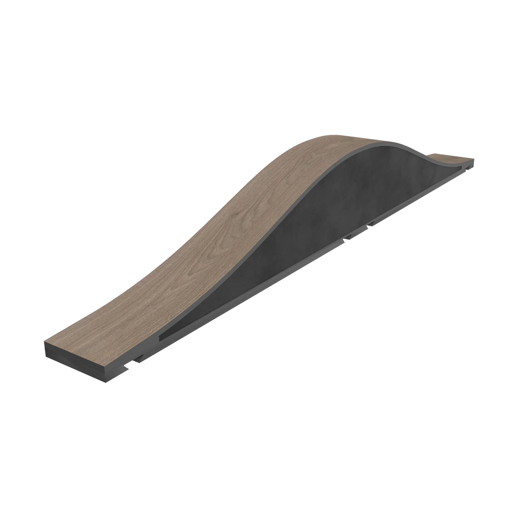 Vicoustic Flexi Wave Ultra Hybrid Sound Absorbing and Diffuser Acoustic Panel in Brown Oak