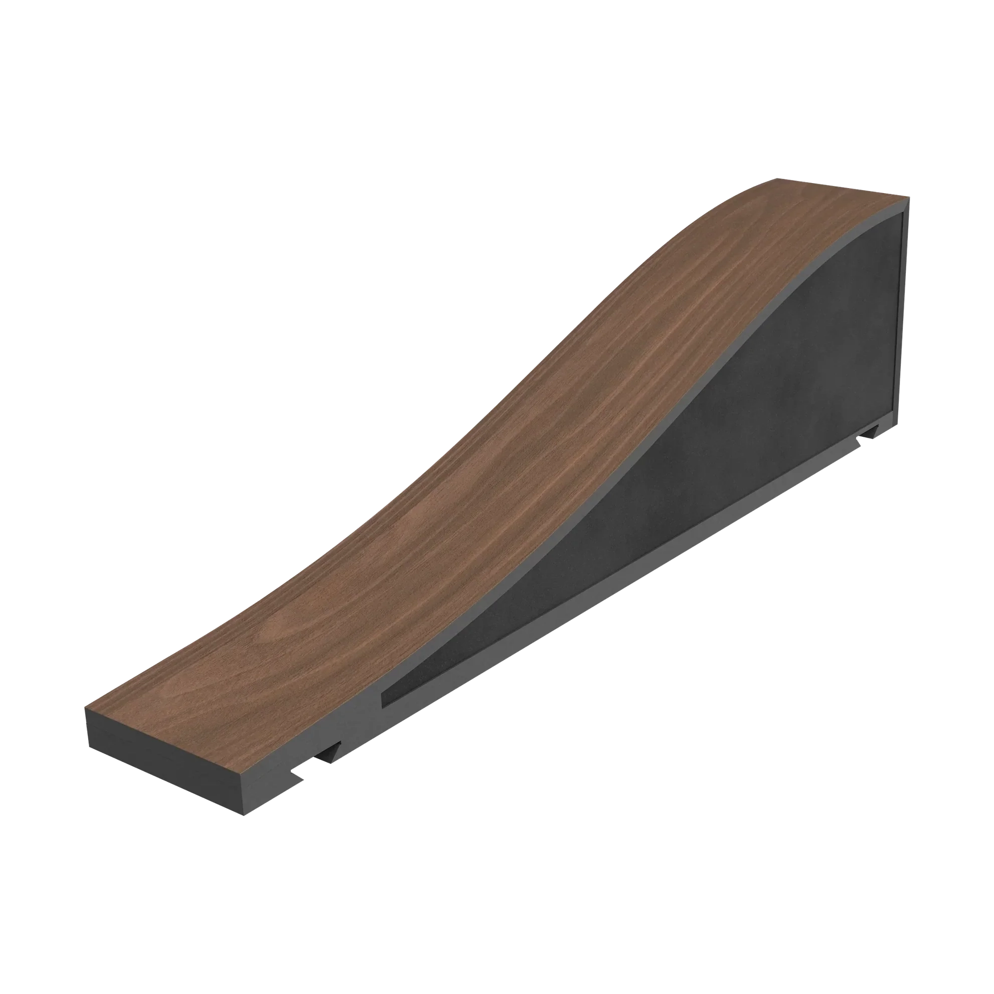 Vicoustic Flexi Wave Ultra Hybrid Sound Absorbing and Diffuser Acoustic Panel in Dark Walnut