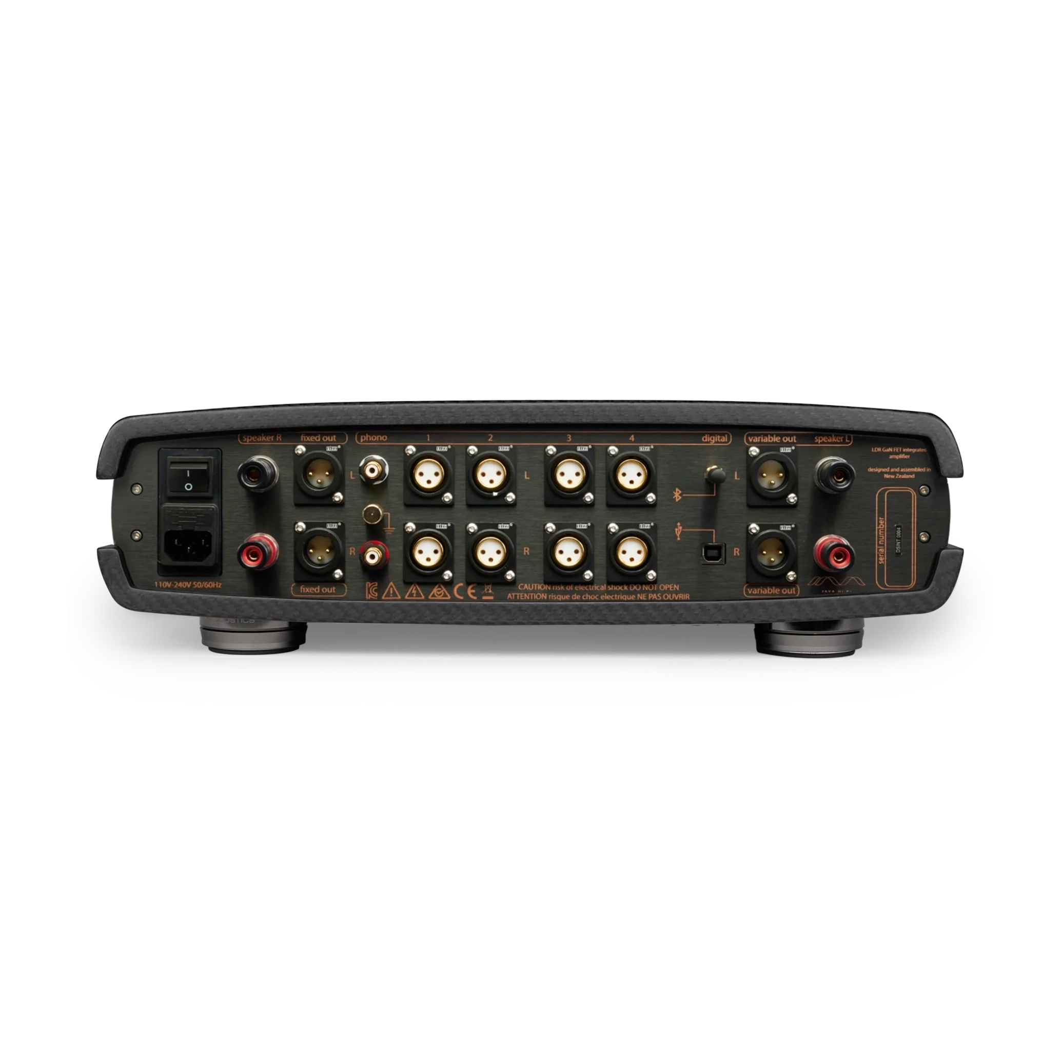 Java HiFi Double Shot 400 Integrated Amplifier - Carbon-thumbmail-3
