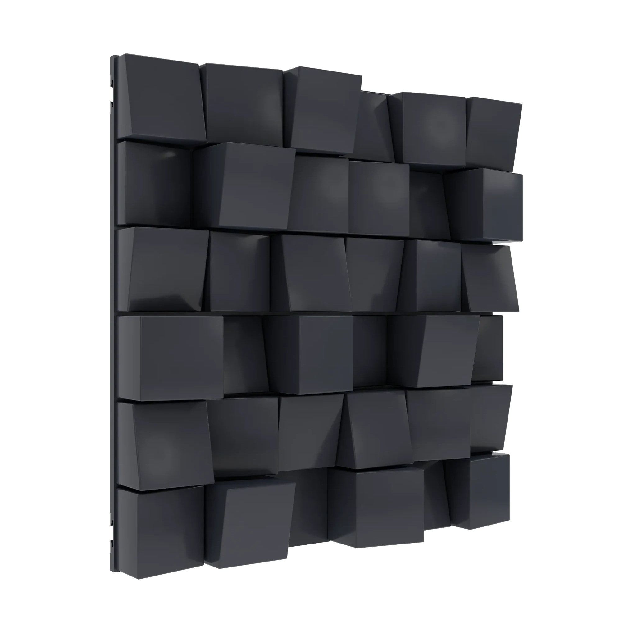 Vicoustic Multifuser Wood MKII Sound Diffuser Acoustic Panel in Black Matte