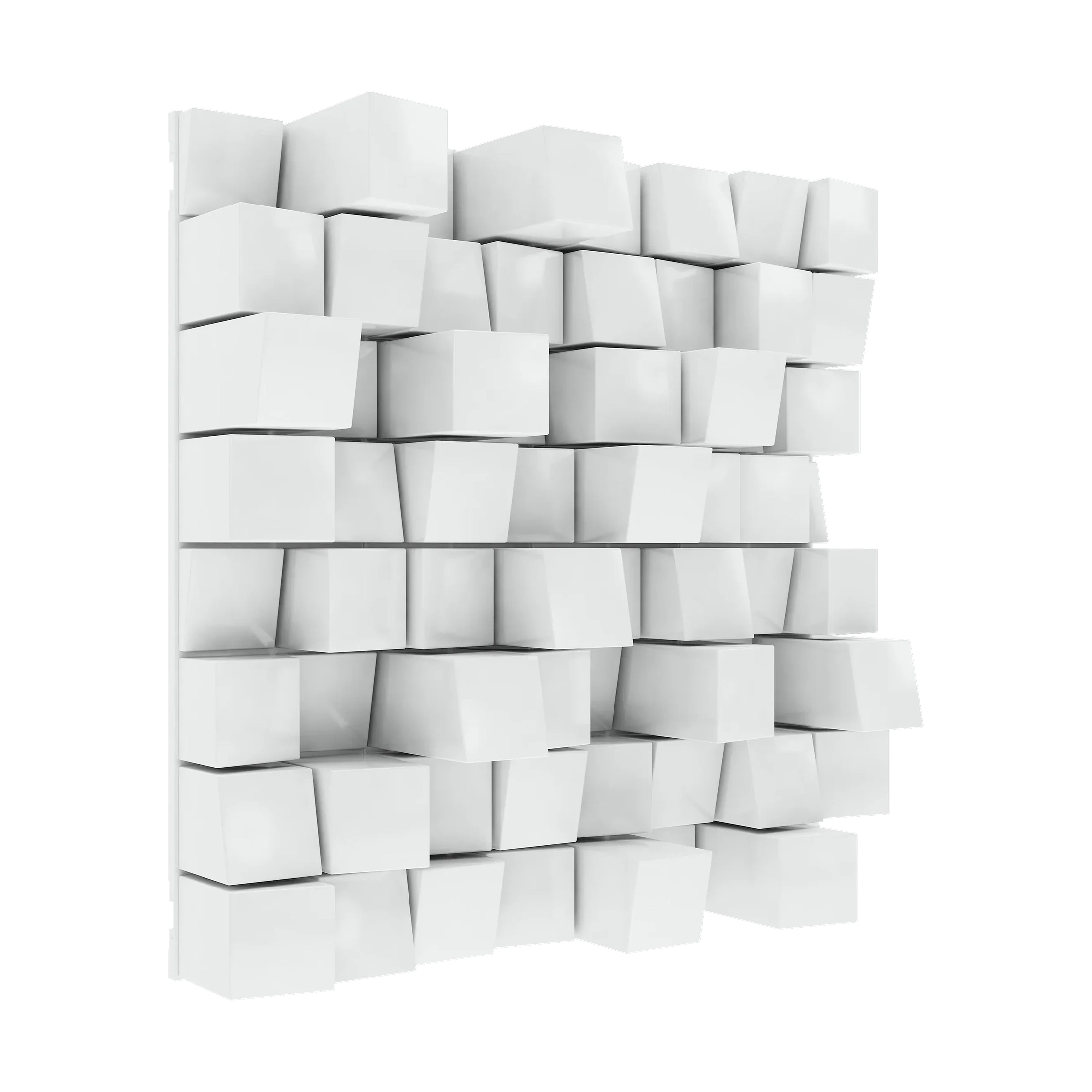 Vicoustic Multifuser Wood MKII Sound Diffuser Acoustic Panel in White Matte