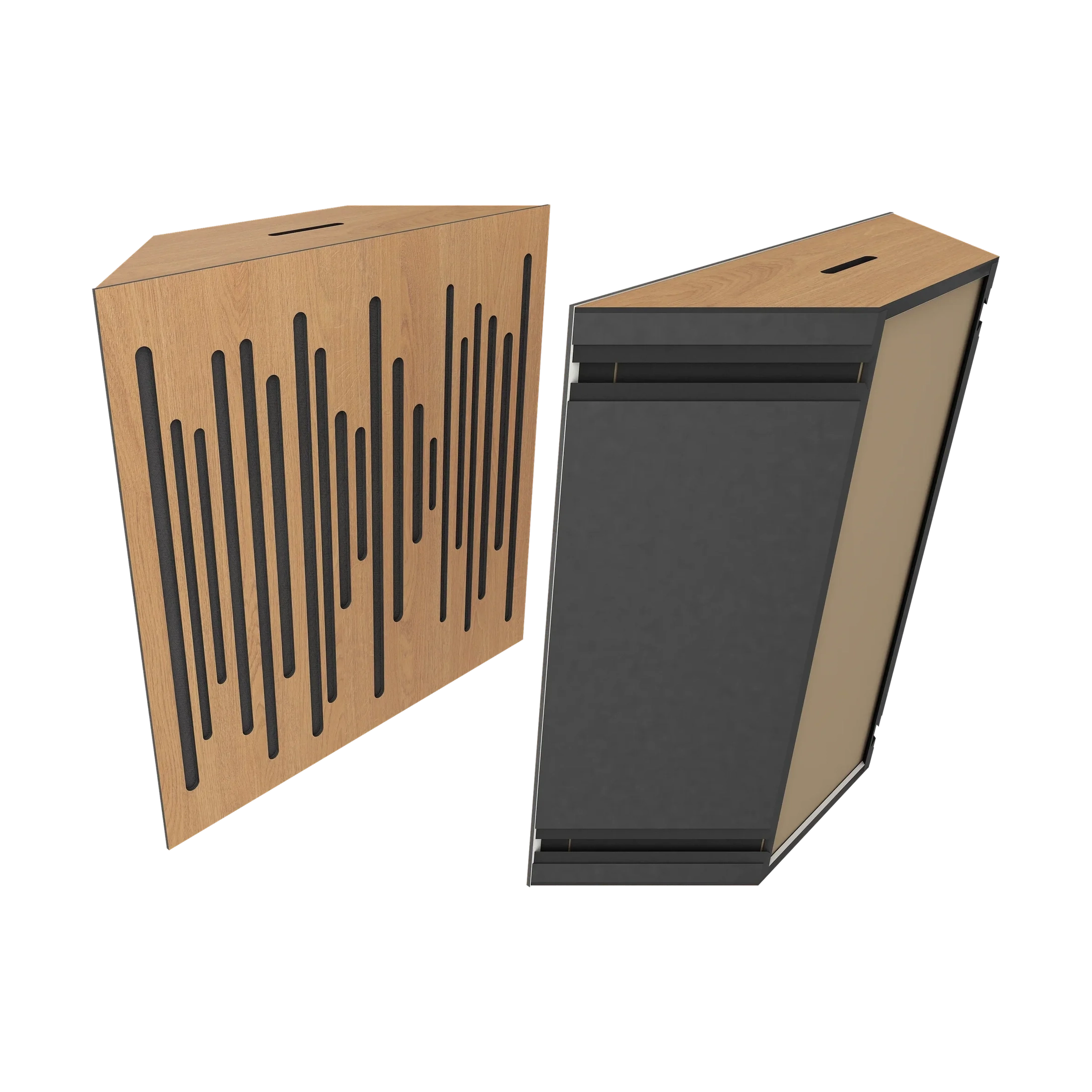 Vicoustic Super Bass Extreme Ultra Bass Trap Acoustic Panel in Natural Oak