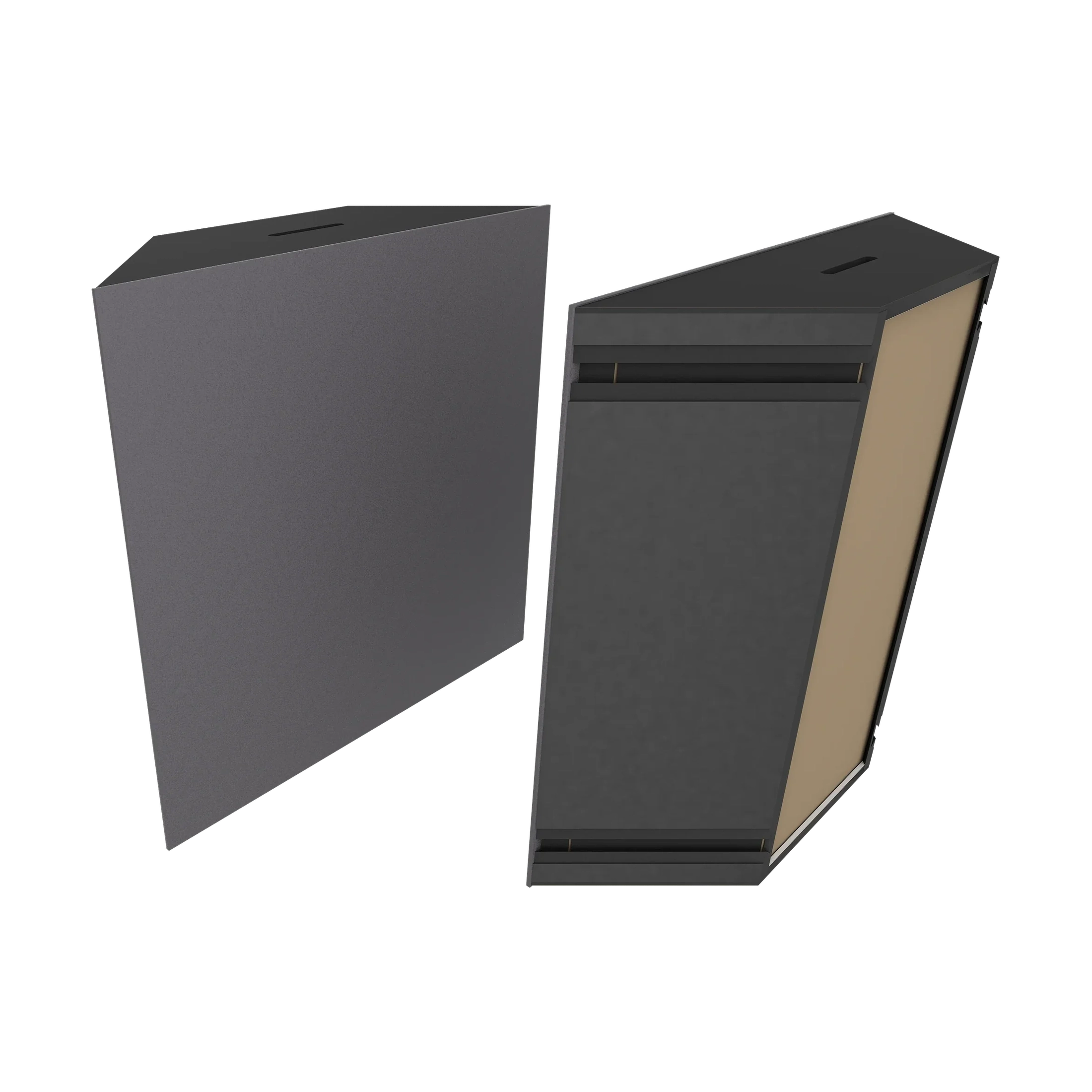 Vicoustic Super Bass Extreme Ultra VMT Bass Trap Acoustic Panel in Grey and Black Matte