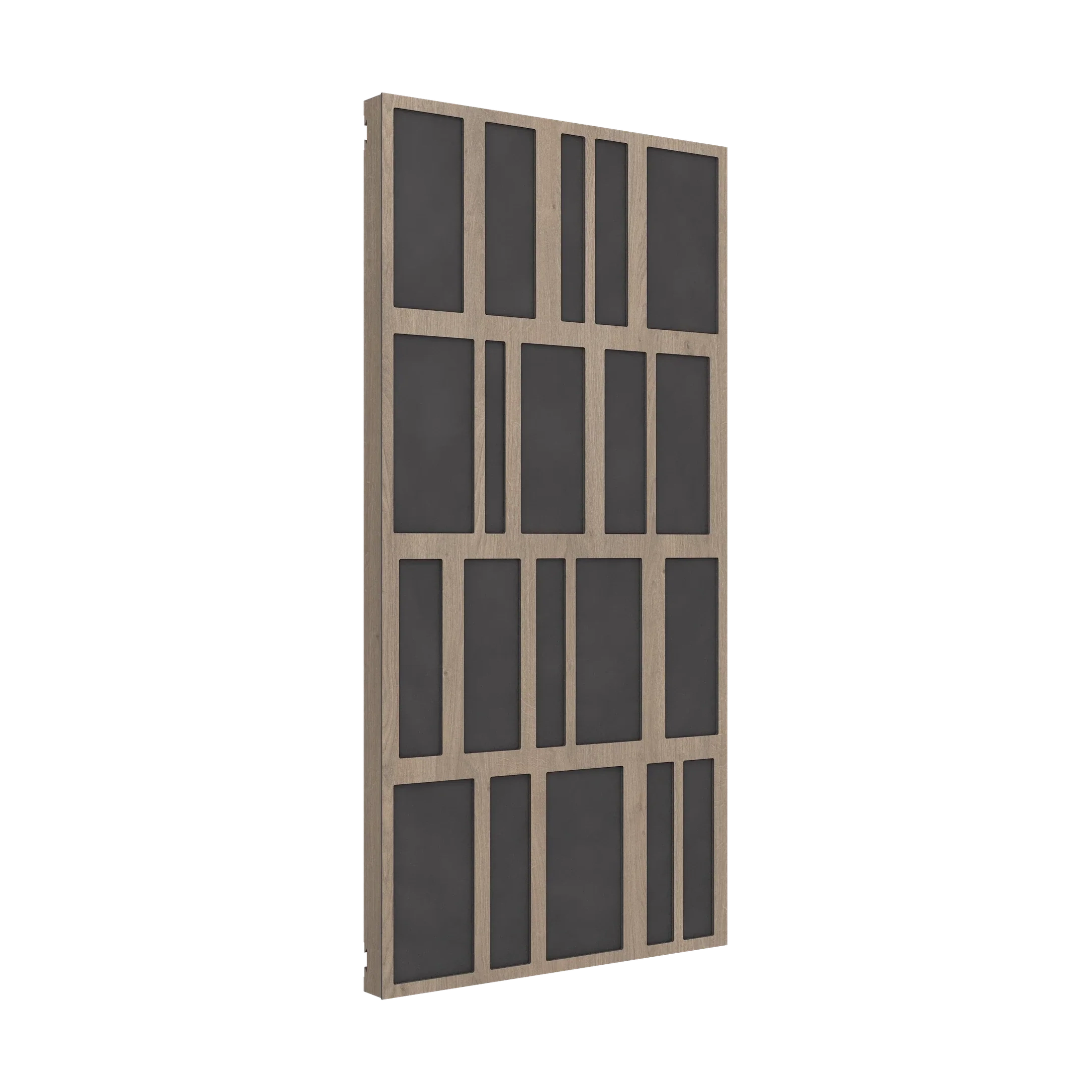 Vicoustic VicPattern Ultra Beat XL Sound Absorbing Acoustic Panel in Brown Oak