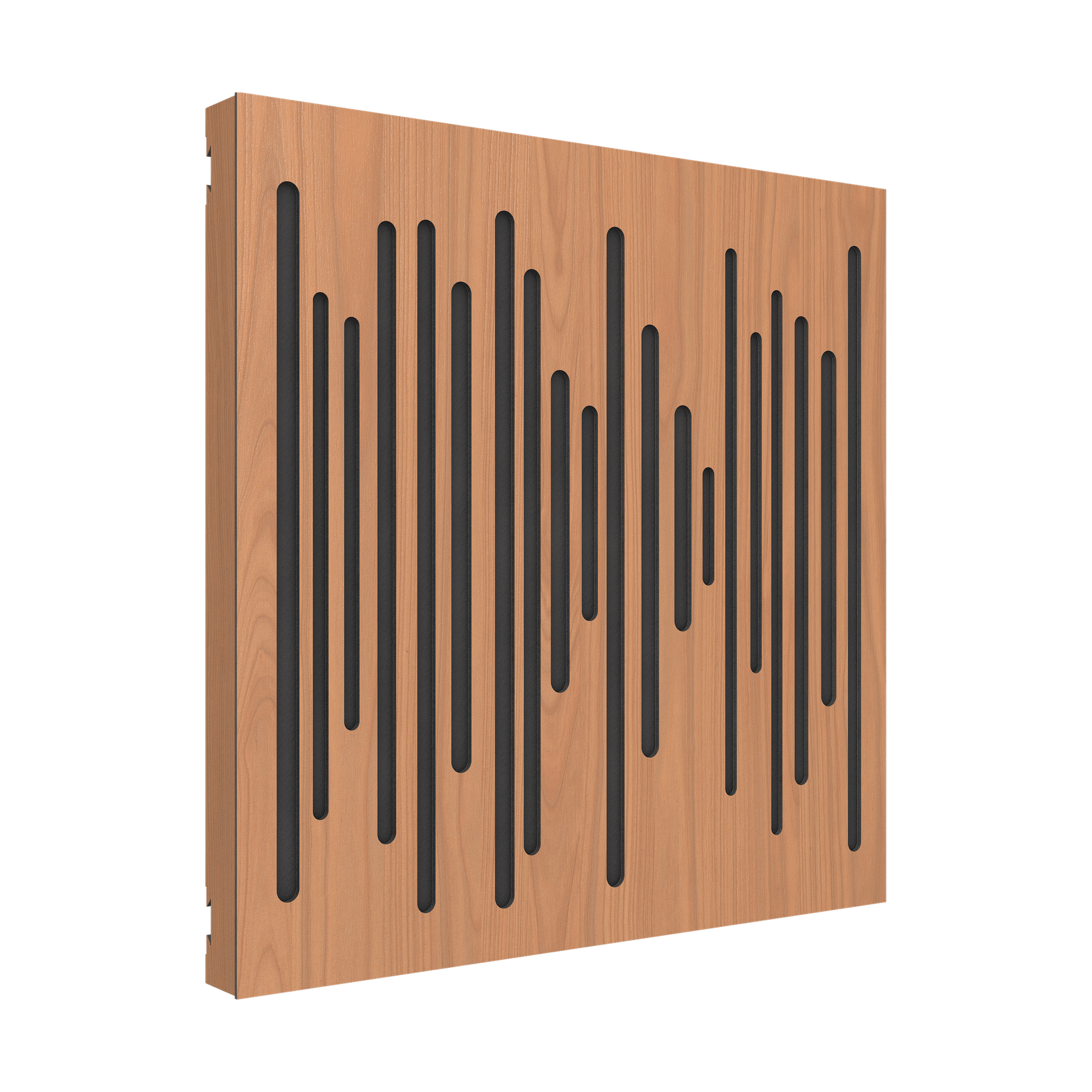Vicoustic VicPattern Ultra Wavewood MKII Sound Absorbing Acoustic Panel in Locarno Cherry