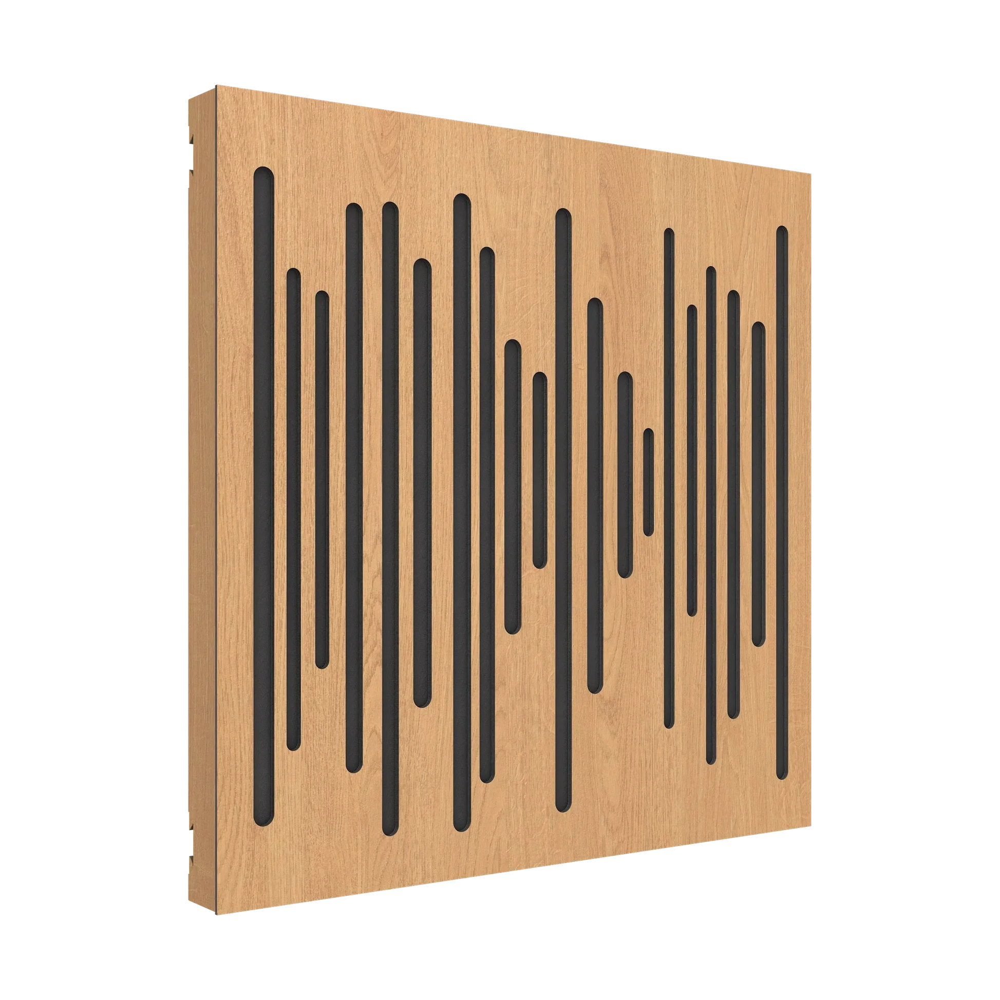 Vicoustic VicPattern Ultra Wavewood MKII Sound Absorbing Acoustic Panel in Natural Oak