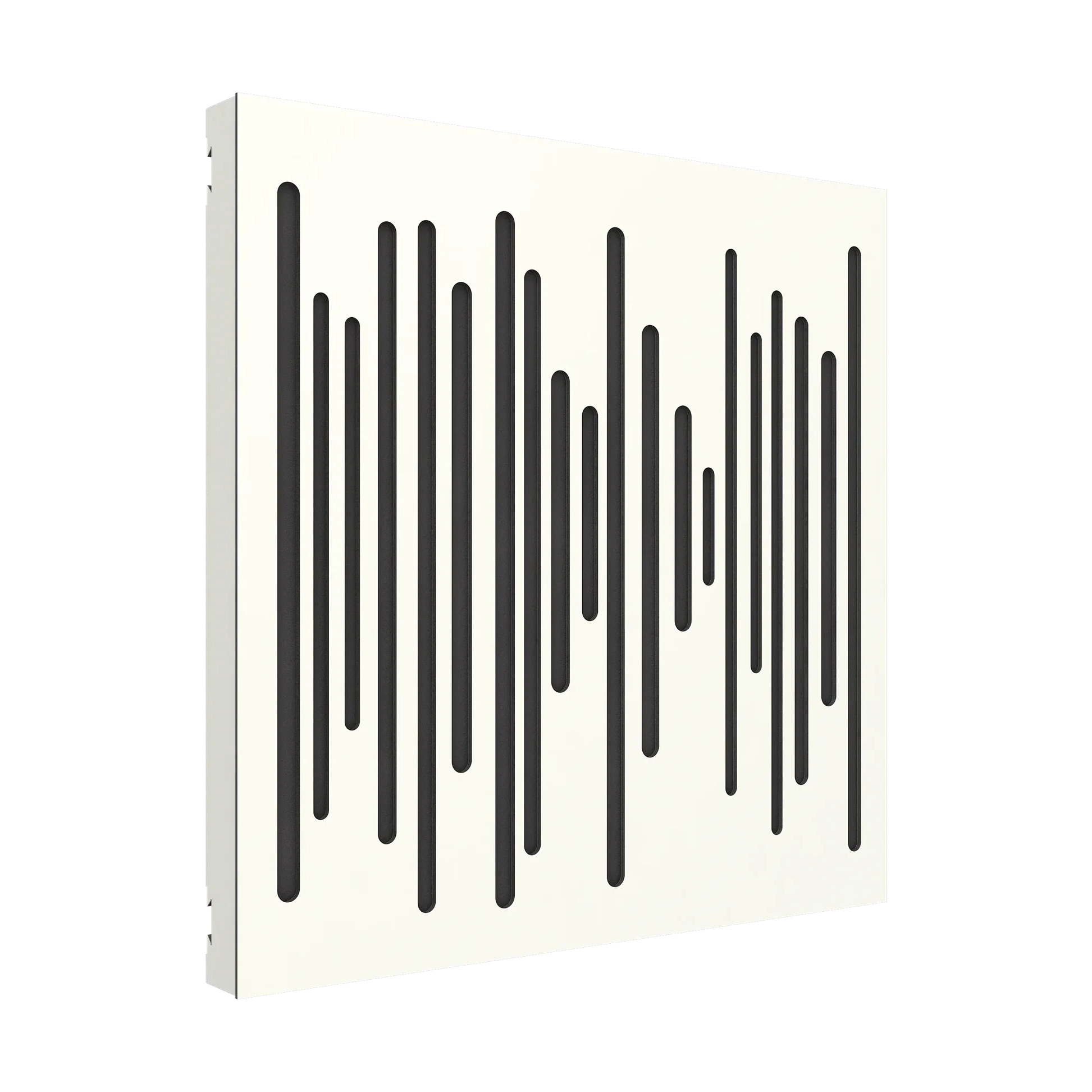 Vicoustic VicPattern Ultra Wavewood MKII Sound Absorbing Acoustic Panel in White Matte