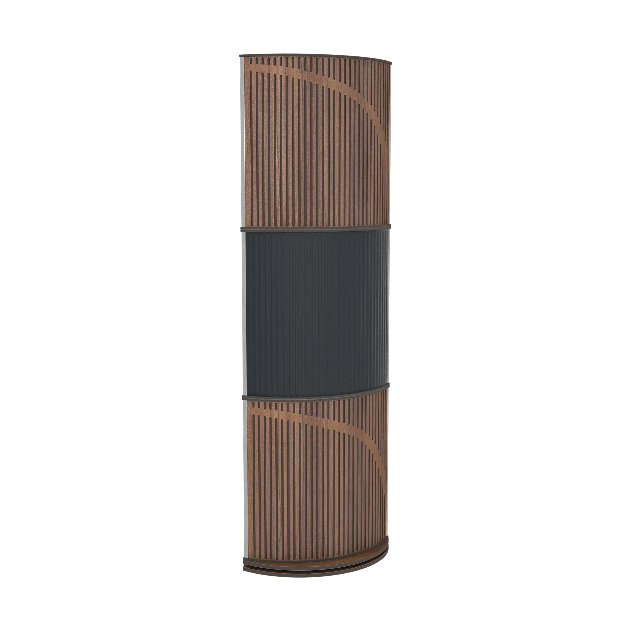 Vicoustic VicTotem Ultra VMT Free Standing Hybrid Acoustic Panel in Black and Black Matte