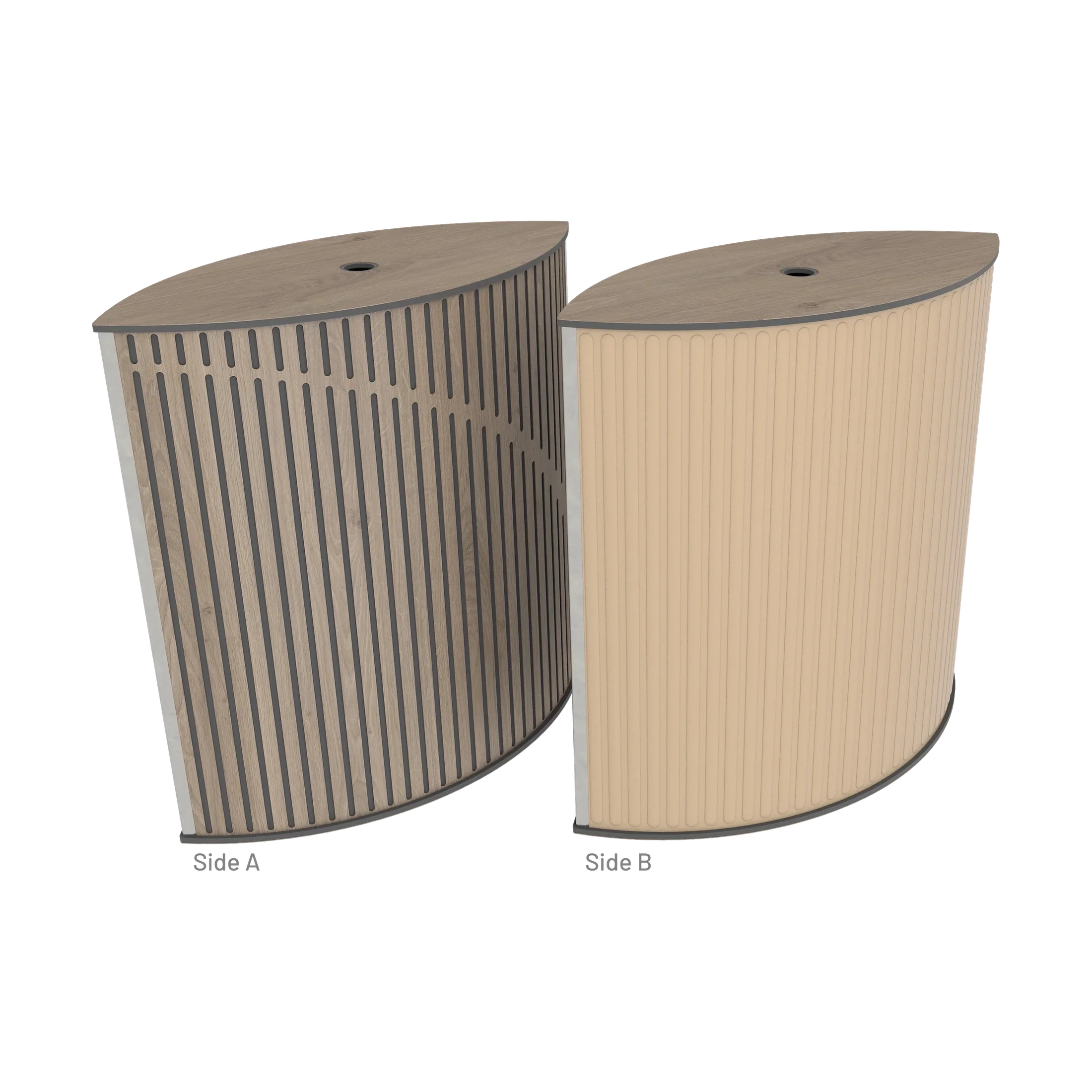 Vicoustic VicTotem Ultra VMT Extra Module Free Standing Hybrid Acoustic Panel in Beige