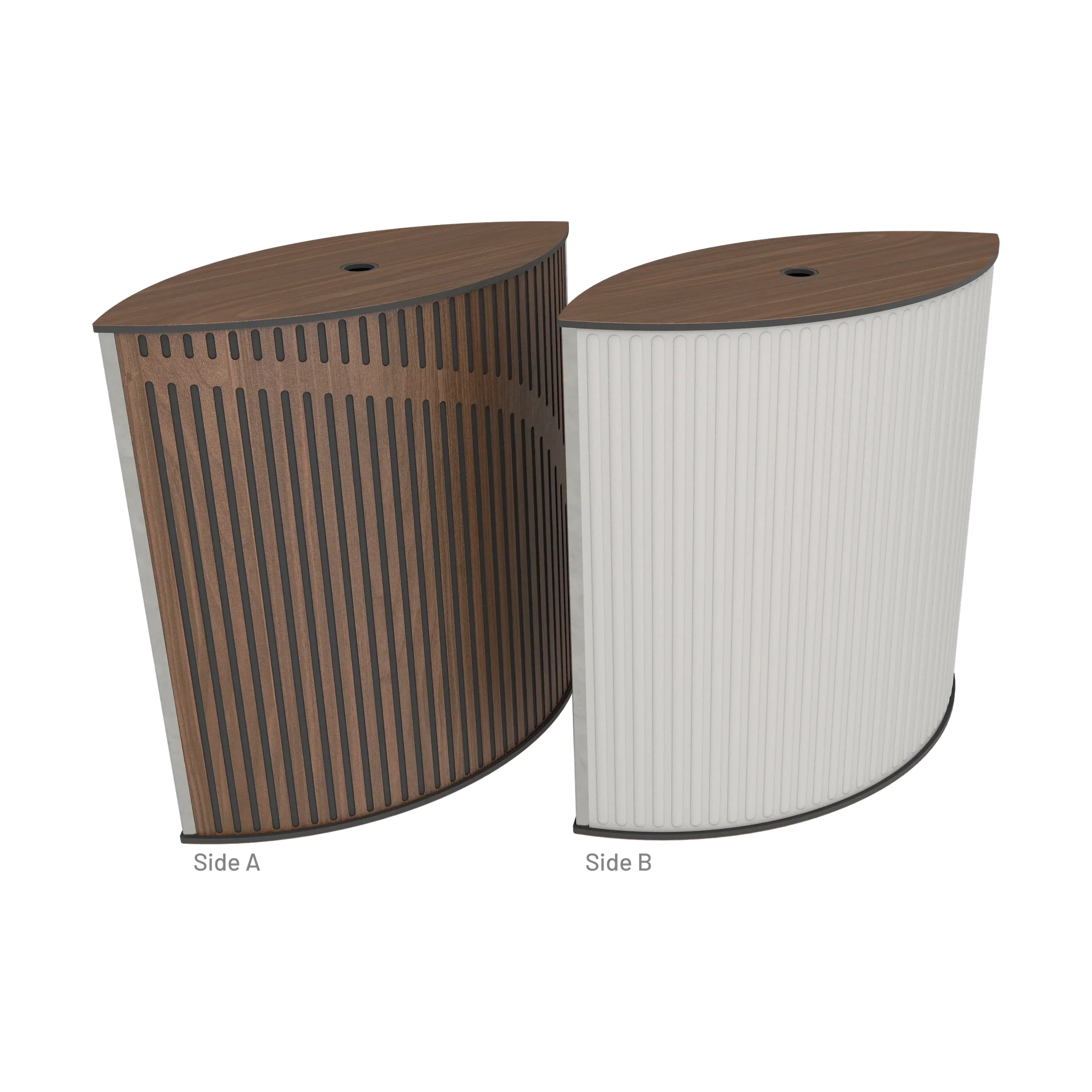 Vicoustic VicTotem Ultra VMT Extra Module Free Standing Hybrid Acoustic Panel in Light Grey