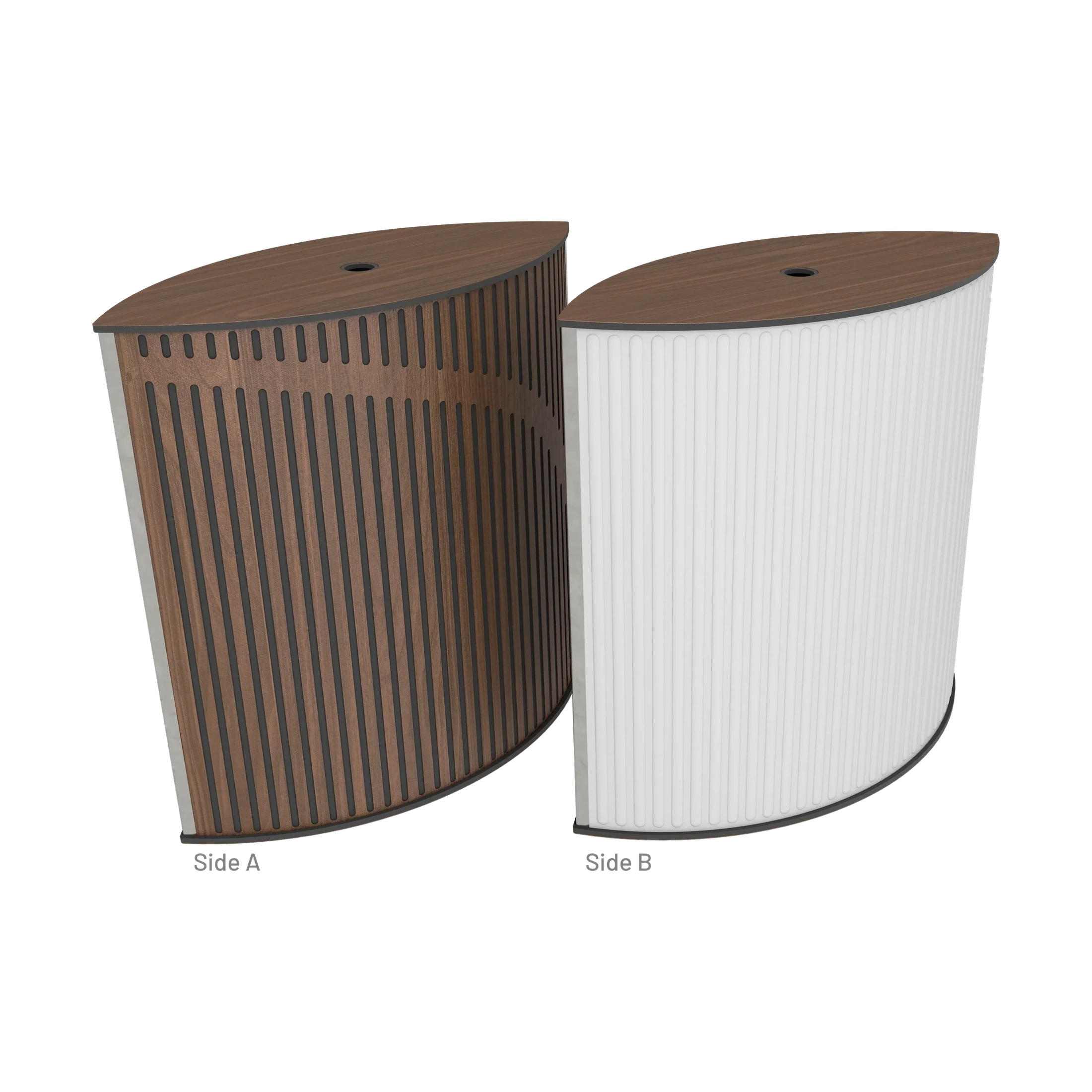 Vicoustic VicTotem Ultra VMT Extra Module Free Standing Hybrid Acoustic Panel in Natural White