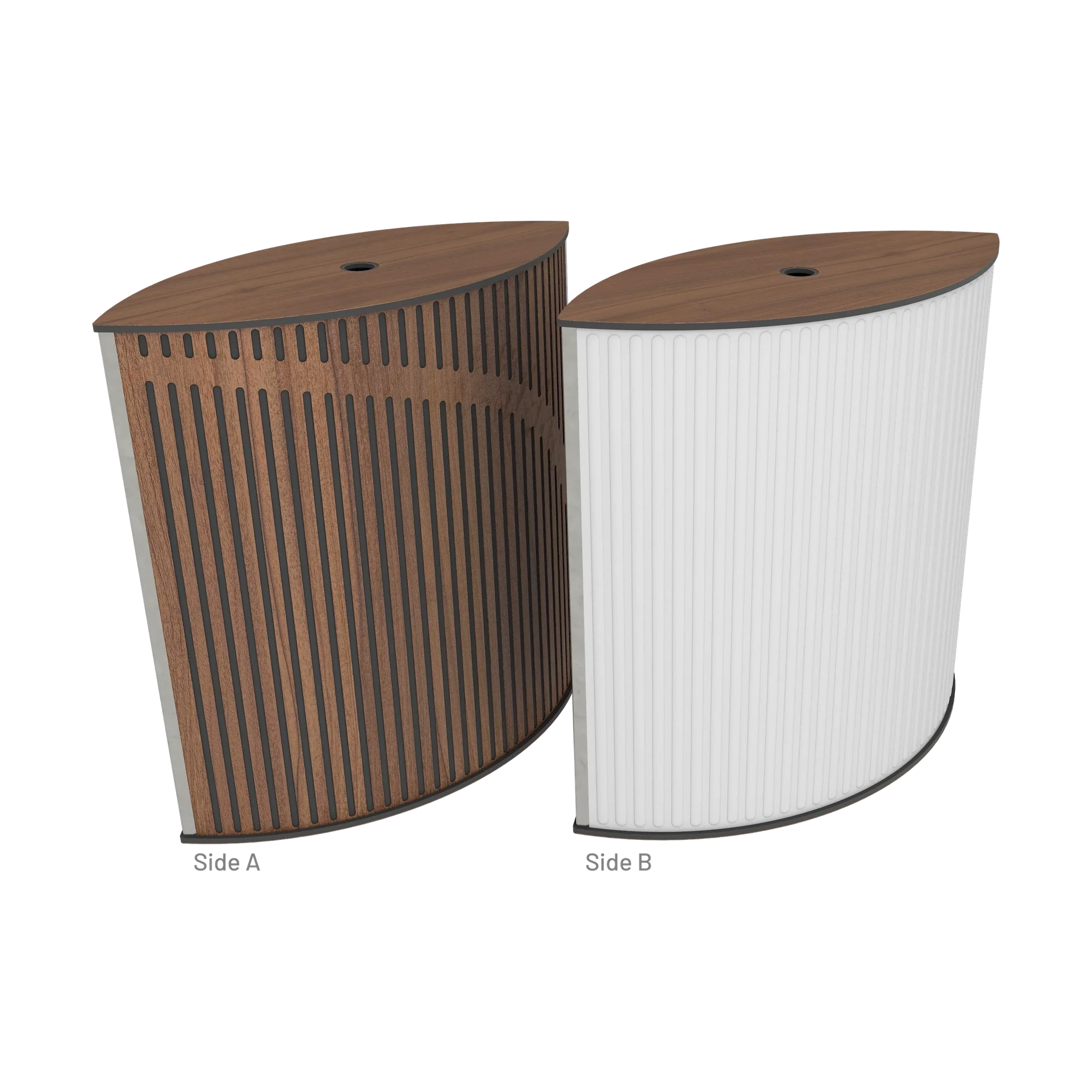 Vicoustic VicTotem Ultra VMT Extra Module Free Standing Hybrid Acoustic Panel in Natural White