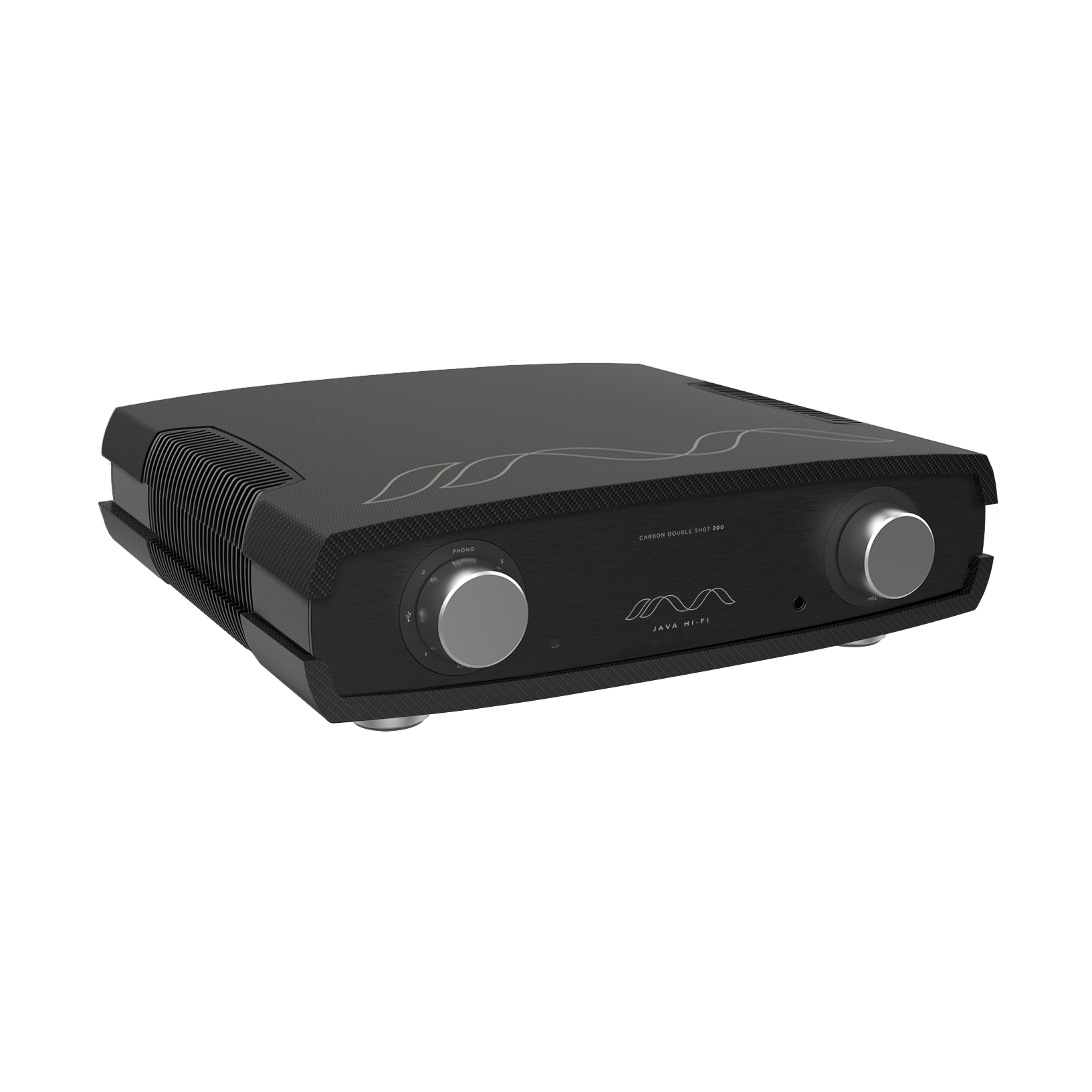 Java HiFi Double Shot 200 Integrated Amplifier - Carbon