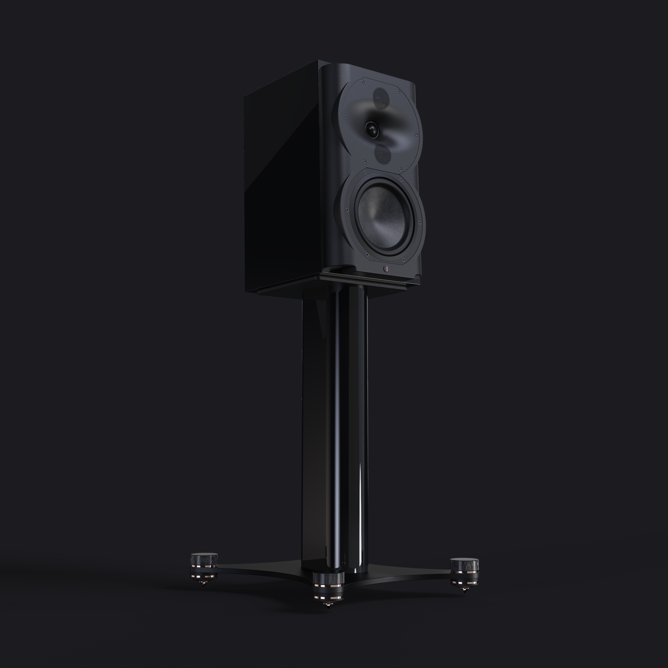 Perlisten R-Series Speaker Stands RSLR-HGB - Pair